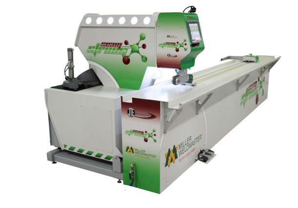 Miller Weldmaster SeamStrong Traveling head bonding machine with Glue